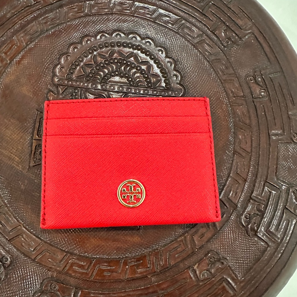 Tory Burch Red Card Holder
